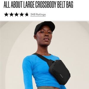 Like new Athleta crossbody belt bag